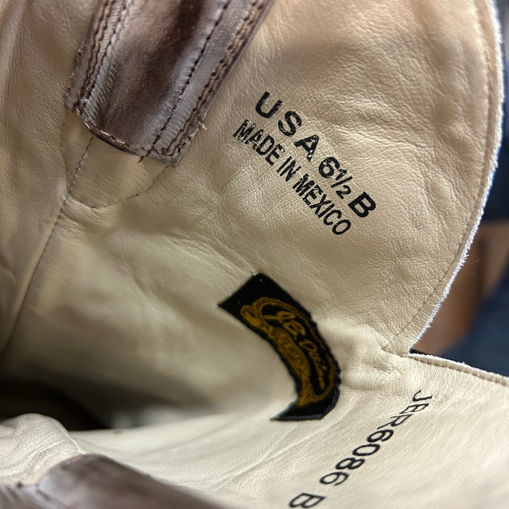 J.B. Dillon Cardinal Women's Western Boots - Picture 9 of 13